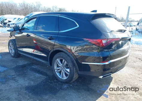 2022 Acura Mdx Standard z USA, uszkodzony, nr VIN 5J8YE1H36NL043273